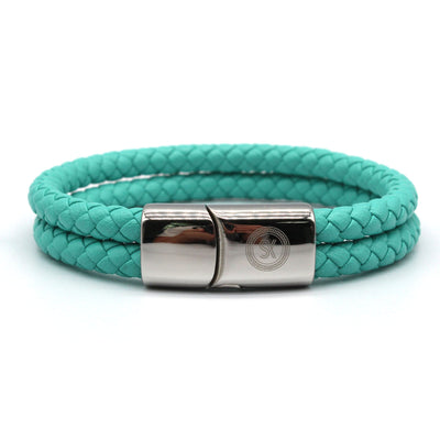 Luxury Men’s Bracelet – Double Turquoise