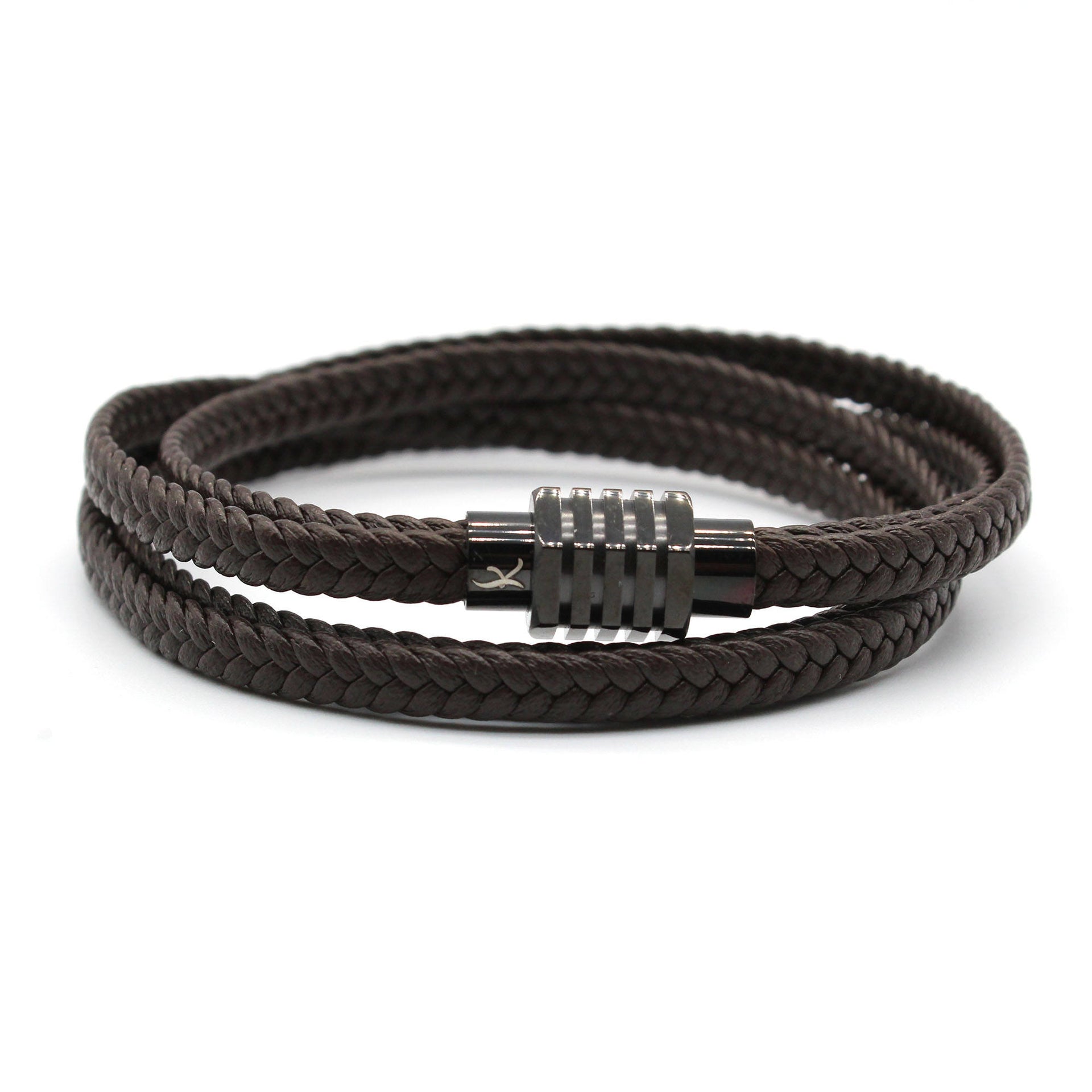 Luxury Men’s Bracelet – Strand Brown