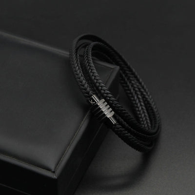 Luxury Men’s Bracelet – Strand Black