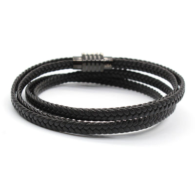 Luxury Men’s Bracelet – Strand Black