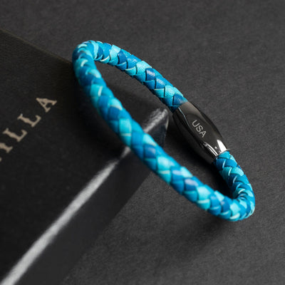 Fancy Bracelet - Single Multi-Blue