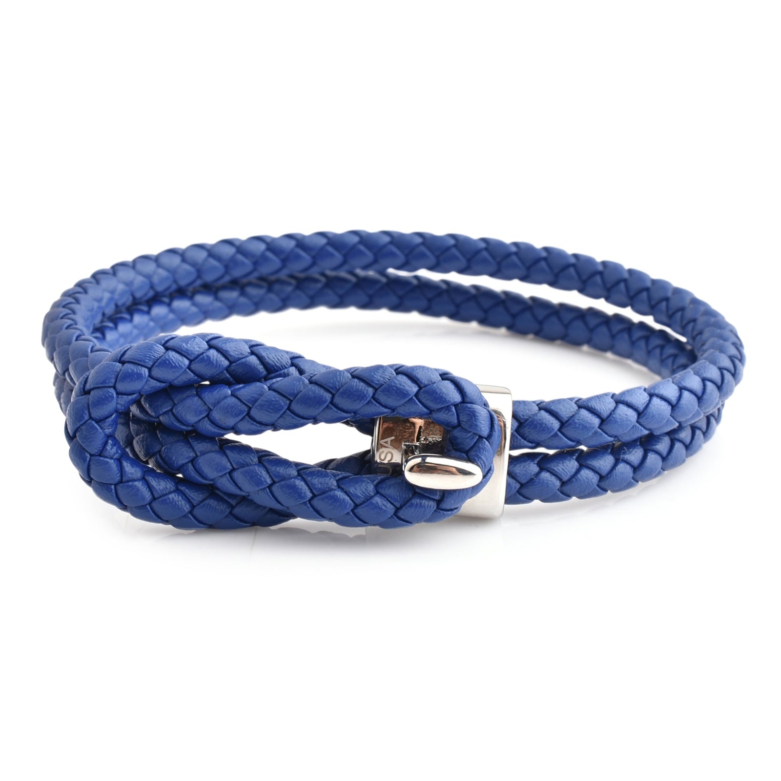 Luxury Men’s Bracelet – Double Blue