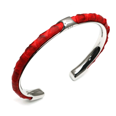 Fancy Snake Bracelet - Red Color