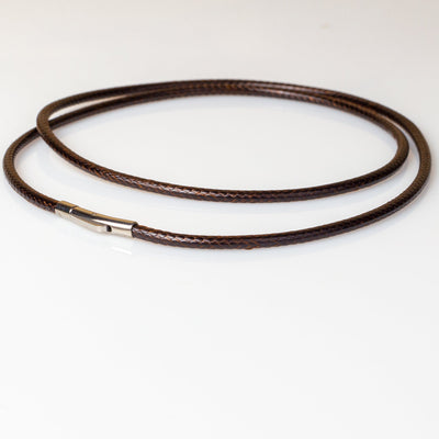 Waterproof Necklace/Bracelet - Brown 2mm